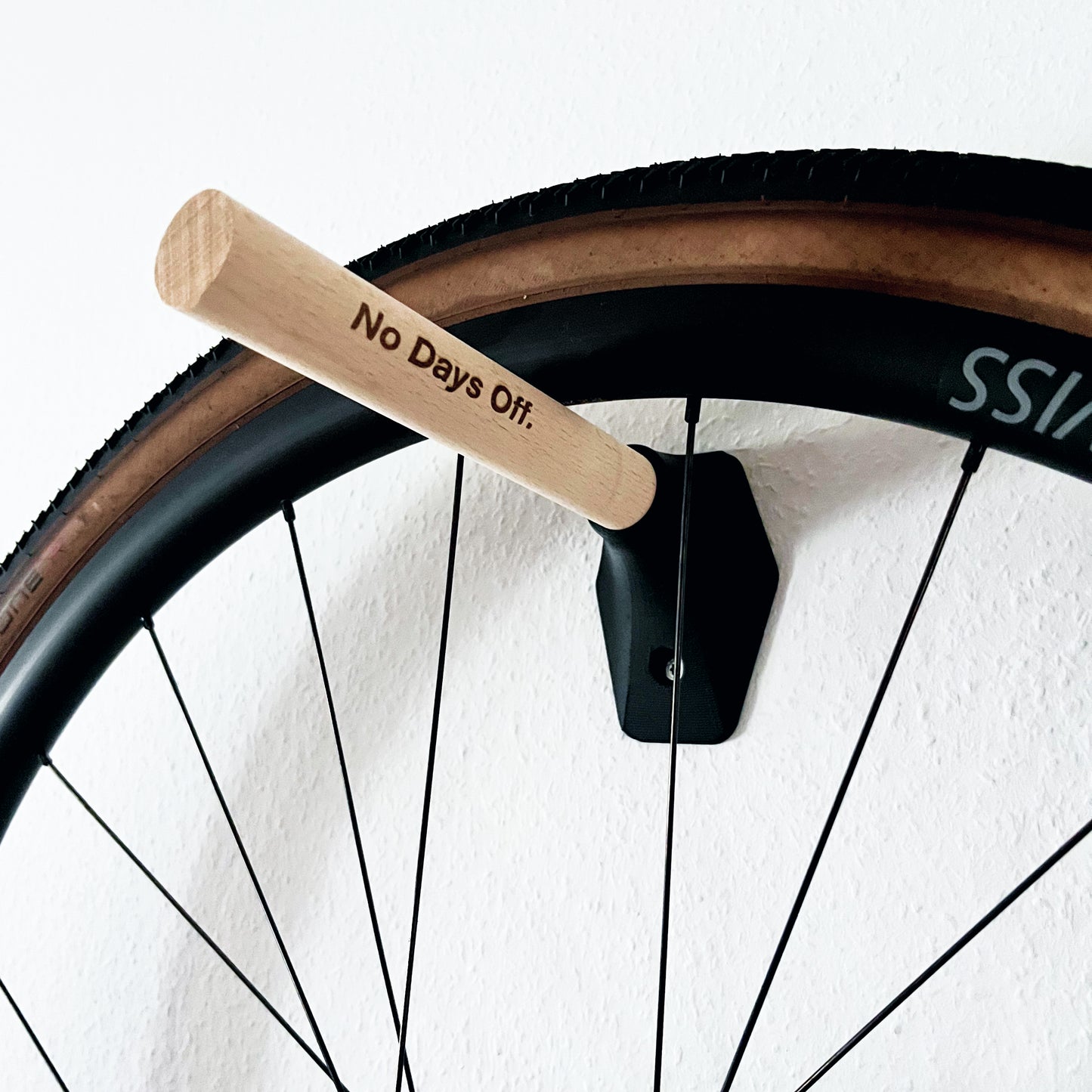 Wheel Wall Mount - The Single Hanger