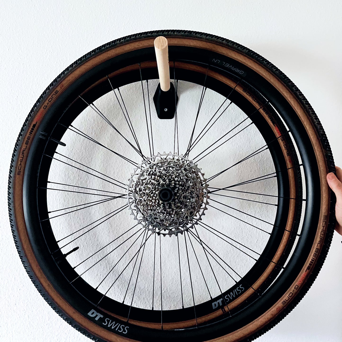 Wheel Wall Mount - The Single Hanger