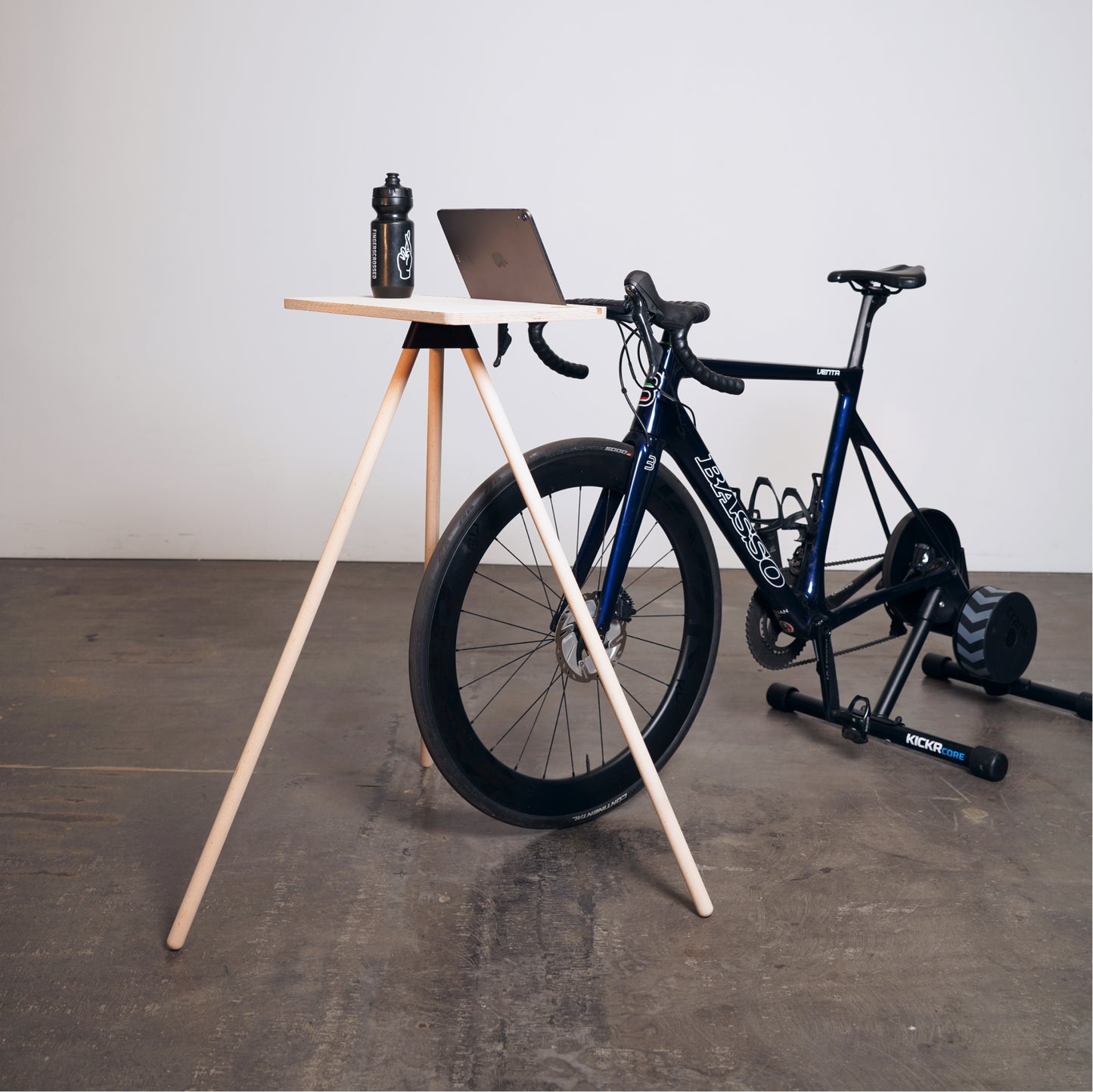 foto-kontor Fahrradtisch für Fahrrad Rollentraining Tisch